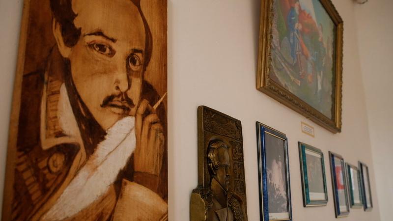 Очередная ведомственная акция «РосгвардияГид» в Чеченской Республике прошла в литературном музее М.Ю. Лермонтова