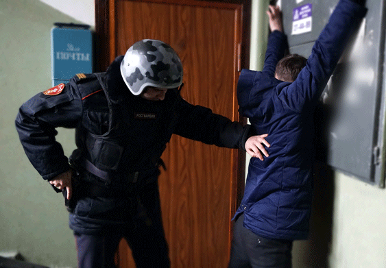 Мужчина, подозреваемый в угрозе убийством, задержан сотрудниками Росгвардии Ульяновска