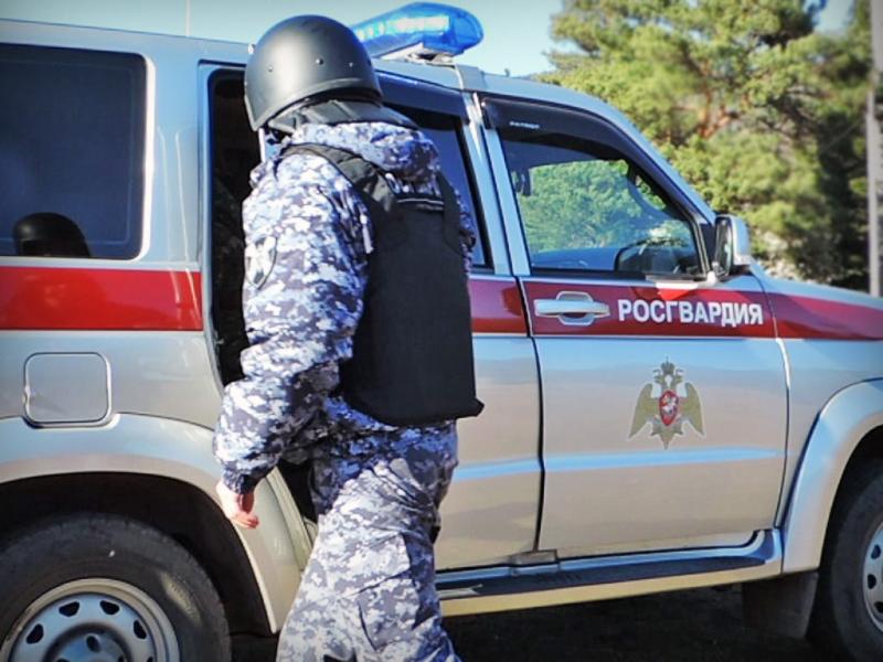 Нескольких подозреваемых в совершении преступлений задержали сотрудники Росгвардии в Хакасии
