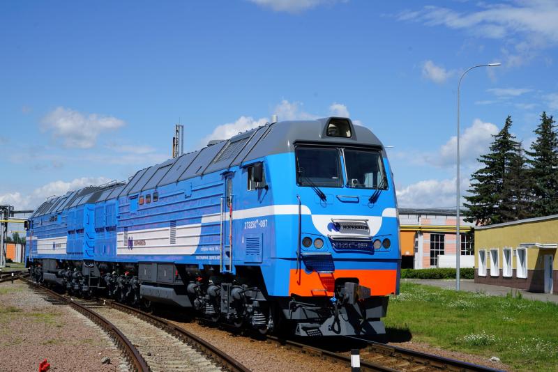 Магистральные локомотивы ТМХ приступили к работе в Норильске