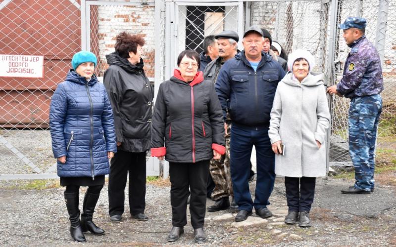 Пенсионеры УИС посетили СИЗО-1 ОФСИН России по Республике Алтай