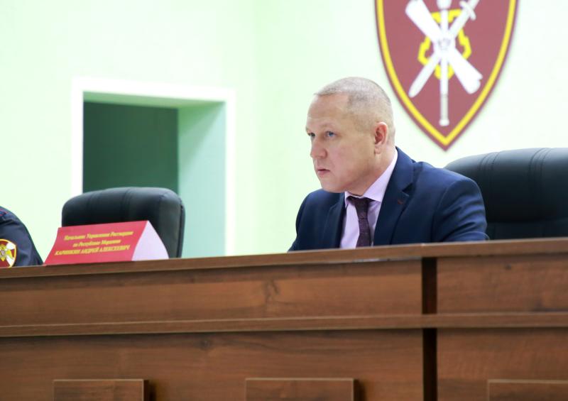 В Мордовии при начальнике территориального управления Росгвардии прошло заседание по вопросам частной охранной деятельности