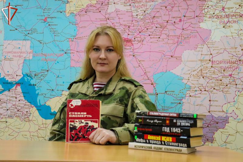 Управление Росгвардии по Республике Марий Эл присоединилось к всероссийскому флешмобу «Читаем Сараева»