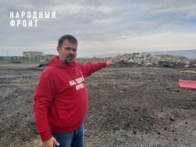 В Кочубеевском округе после ремонта трассы за 372 млн рублей дорожники оставили мертвую землю