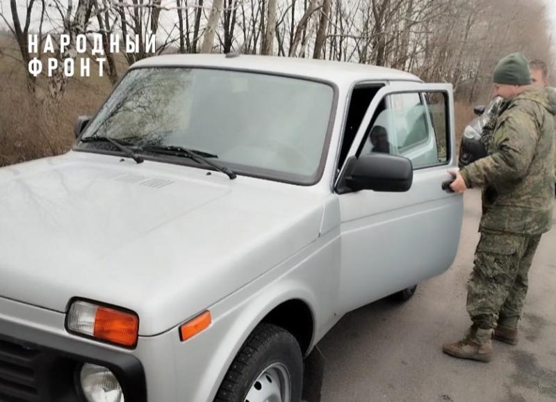 Ставропольские бойцы получили автомобиль с подарками от фонда «Все для Победы»