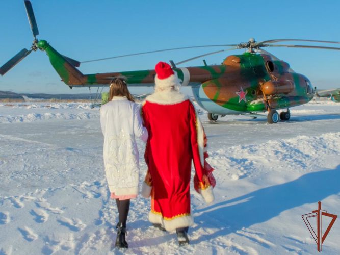 К акции Росгвардии «Дед Мороз специального назначения» в Уральском округе подготовили видеоролик