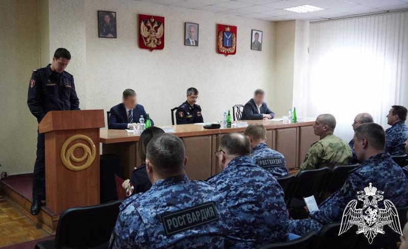 В Управлении Росгвардии по Саратовской области состоялось оперативное совещание