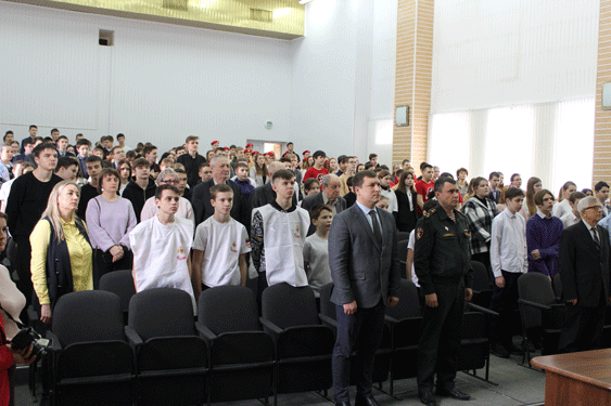 Офицер  Управления Росгвардии  по Ульяновской области посетил патриотическое мероприятие для школьников
