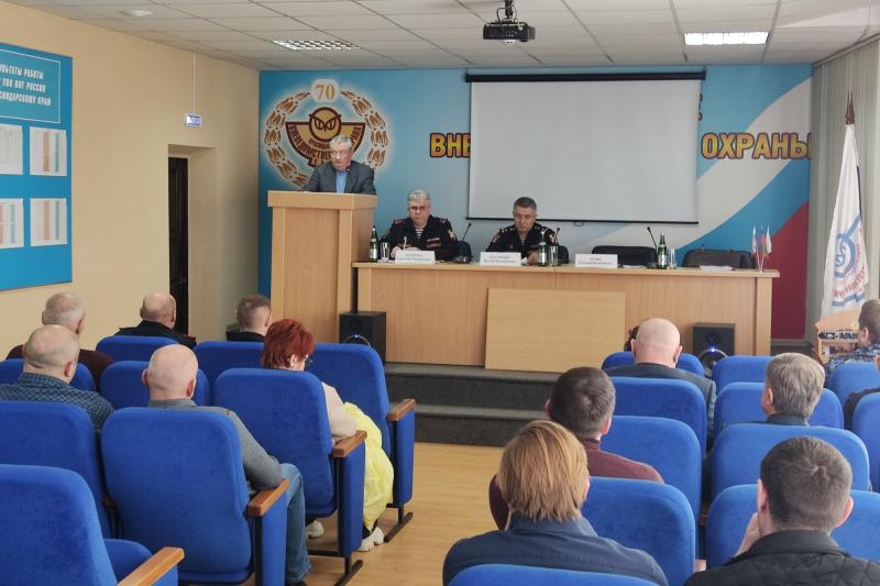 В Краснодаре состоялось первое в этом году заседание Координационного совета по вопросам частной охранной деятельности при Главном управлении Росгвардии по Краснодарскому краю