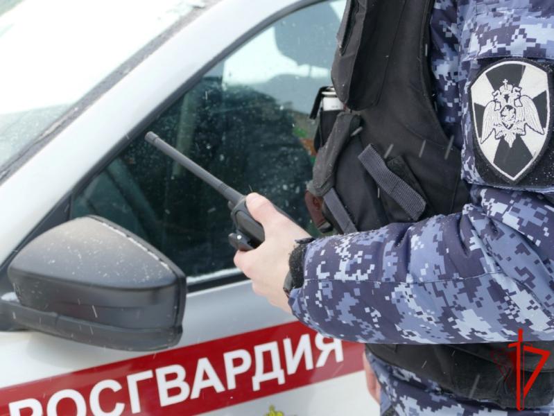 Росгвардейцы задержали злоумышленника, который угрожал соседу ножом в Томске