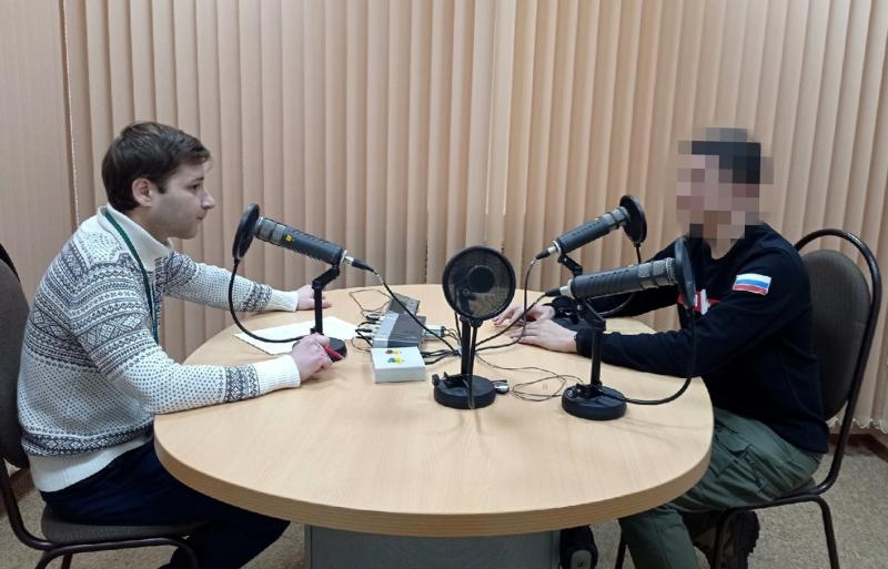 В гостях на «Радио России - Пенза» побывал офицер территориального управления Росгвардии