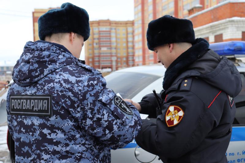 Сотрудники Росгвардии задержали гражданина, подозреваемого в хищении товара из магазинов г. Йошкар-Олы