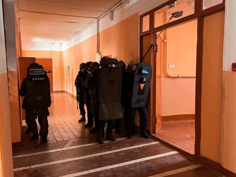 В Мордовии прошли антитеррористические учения с участием Росгвардии