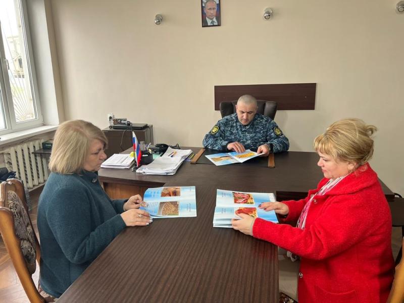 Рабочая встреча в ИК-6 УФСИН России по Ставропольскому краю