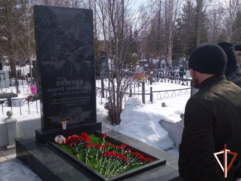 В Нижневартовске состоялись мероприятия, посвященные памяти кавалера ордена Мужества Андрея Козореза