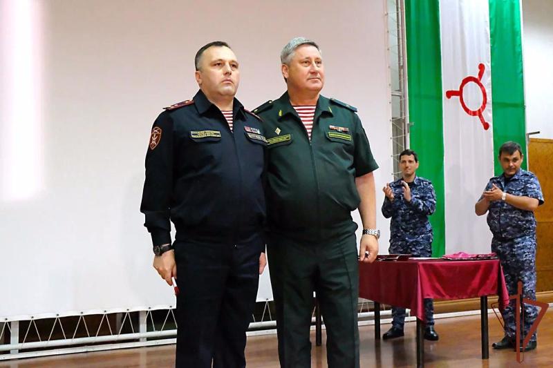 Начальнику Управления Росгвардии по Республике Ингушетия присвоено звание генерал-майор полиции