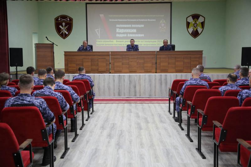 В Управлении Росгвардии по Республике Мордовия начался новый период подготовки
