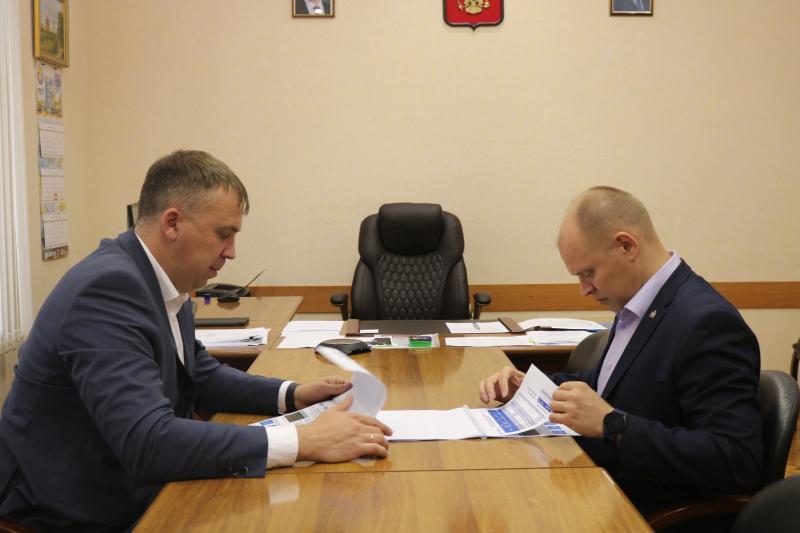 Министр ТЭК и ЖКХ Рязанской области и руководитель «Рязаньэнерго» провели рабочую встречу