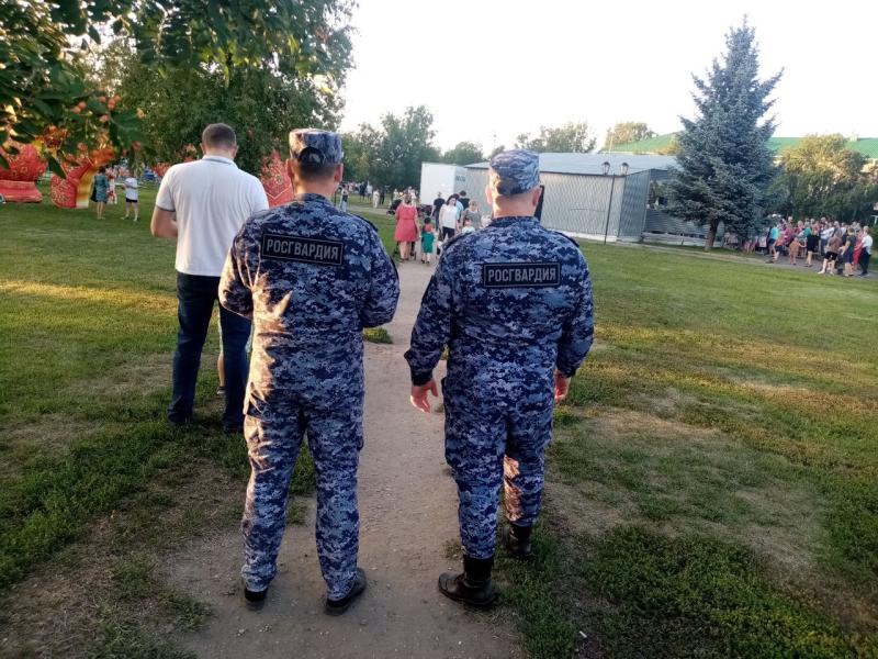 Росгвардия обеспечила безопасность массовых мероприятий в Зауралье