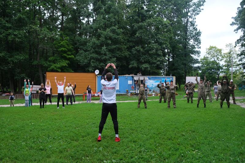 В Курске росгвардейцы поддержали акцию «День спорта с Росгвардией»