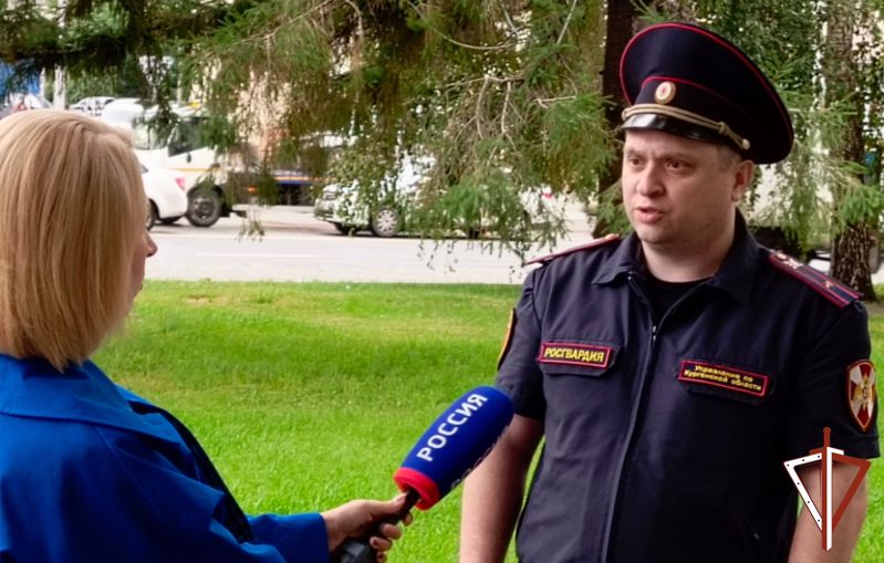 Безопасности учреждений образования посвящен новый выпуск программы о Росгвардии в Зауралье