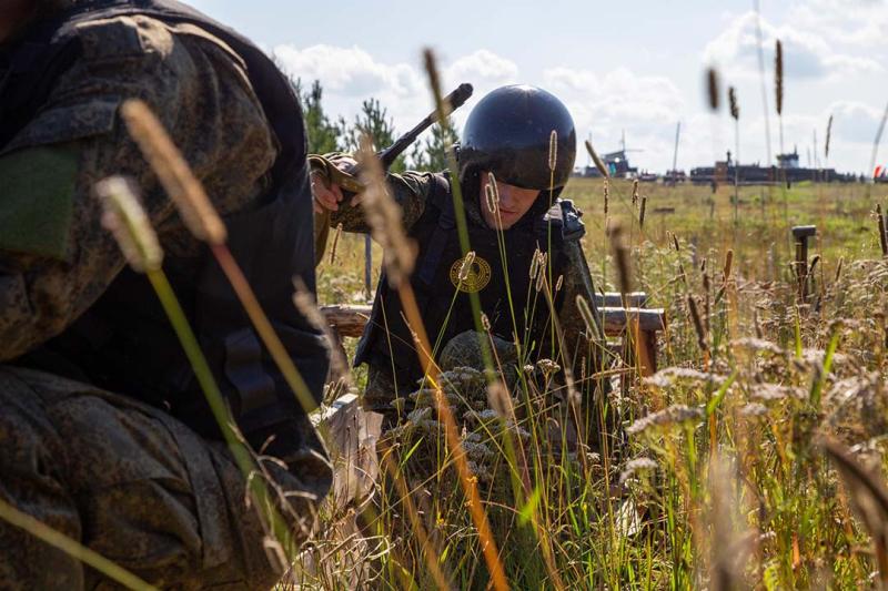 На Южном Урале росгвардейцы провели военно-патриотические Игры
