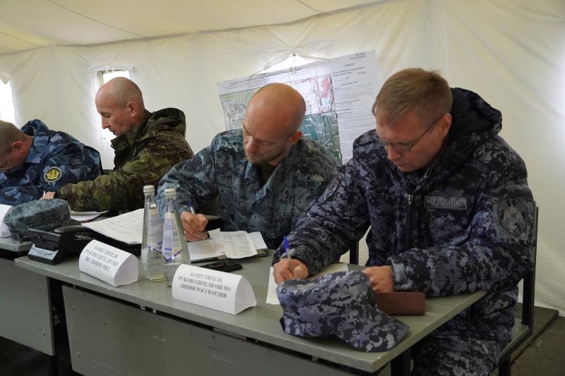 Сотрудники Управления Росгвардии по Ульяновской области приняли участие в тактико-специальных учениях