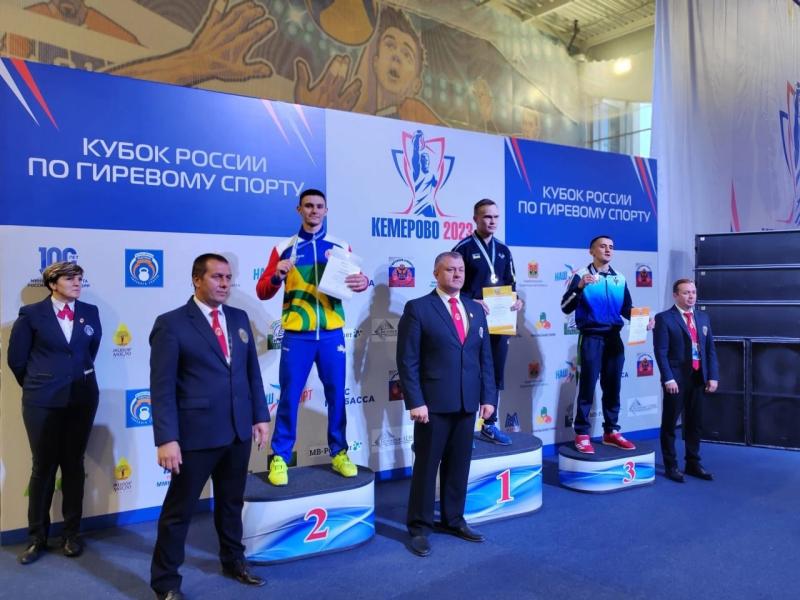 Гиревик из ХГУ вновь в числе сильнейших спортсменов страны