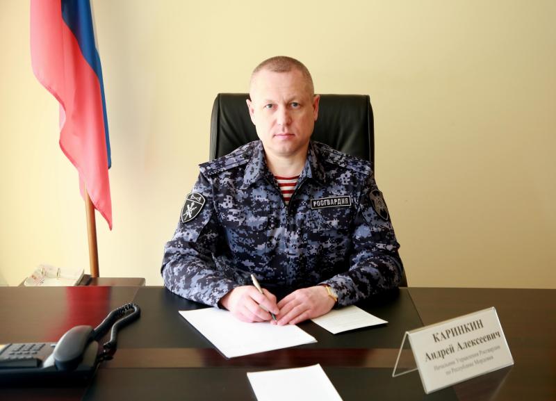 Начальник Управления Росгвардии по Республике Мордовия проведет прием граждан