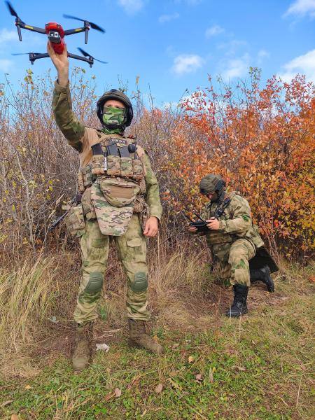 В Мордовии спецподразделения Росгвардии отработали навыки управления беспилотниками