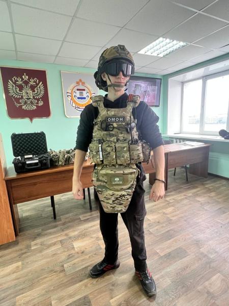 В Мордовии школьники побывали в гостях у спецназа Росгвардии