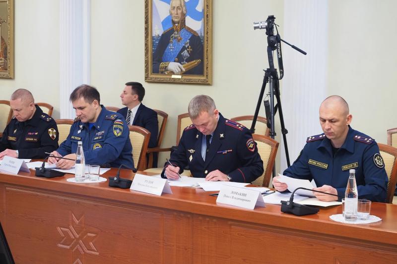 Руководитель Управления Росгвардии по Республике Мордовия принял участие в заседании региональной Антитеррористической комиссии