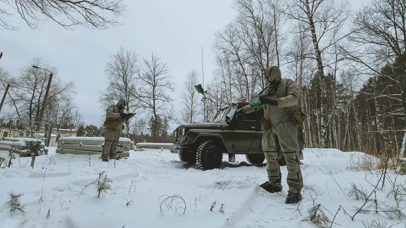 В Пензенской области прошли полевые занятия подразделений РХБ защиты Росгвардии