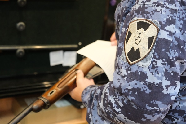 За прошедшую неделю курские росгвардейцы выявили 14 нарушений в сфере оборота оружия