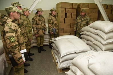 Стажировка курсантов Пермского военного института Росгвардии завершилась в Чеченской Республике