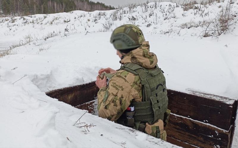 В Мордовии бойцы ОМОН «Аркуда» Росгвардии тренировались в боевом гранатометании