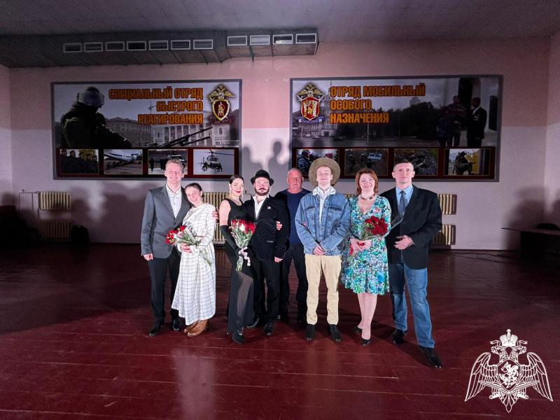 СПЕКТАКЛЬ ТЕАТРА РОСГВАРДИИ ВЫСТУПИЛ ДЛЯ ВОРОНЕЖСКИЙ СПЕЦПОДРАЗДЕЛЕНИЙ РОСГВАРДИИ