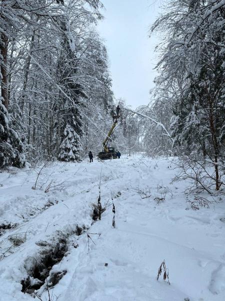 Устранять последствия снегопада «Ярэнерго» помогают энергетики из других филиалов «Россети Центр» и «Россети Центр и Приволжье»