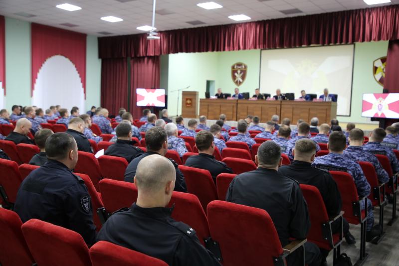 В Управлении Росгвардии по Республике Мордовия подвели итоги служебно-боевой деятельности в 2023 году