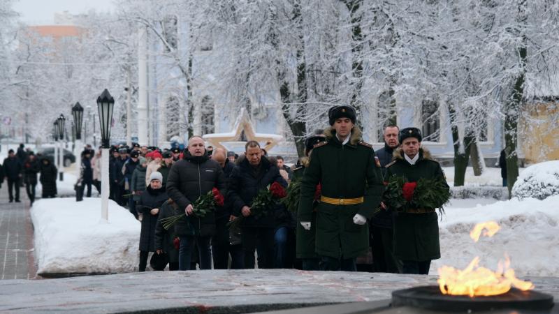 Росгвардейцы в Тамбове почтили память погибших защитников блокадного Ленинграда