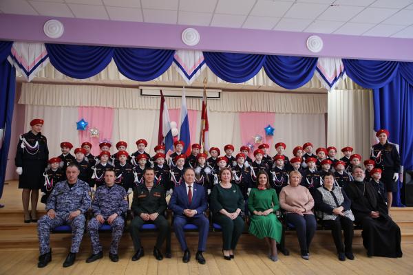 В Мордовии кадеты класса Росгвардии произнесли клятву на верность Родине