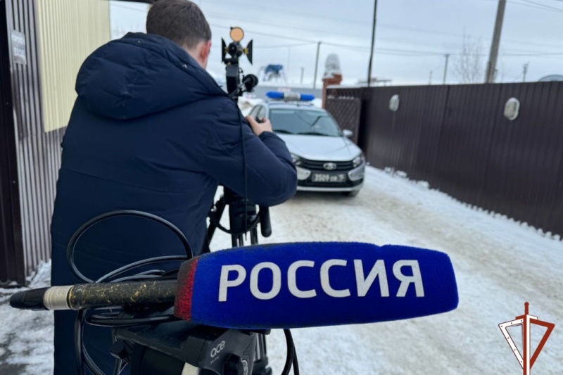 Росгвардия продемонстировала съемочной группе телеканала «Россия» действия по сигналу тревоги в Югре
