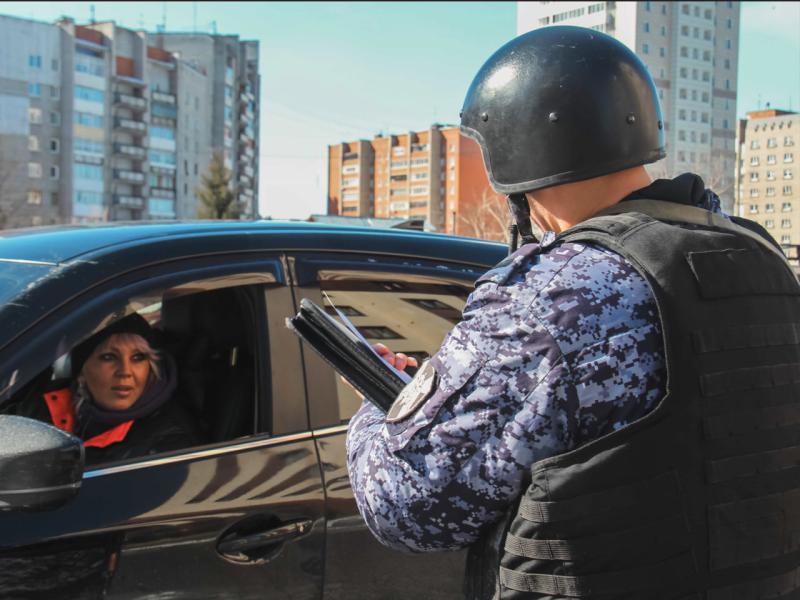 Росгвардейцы рассказывают автовладельцам, как защитить себя от дорожного насилия