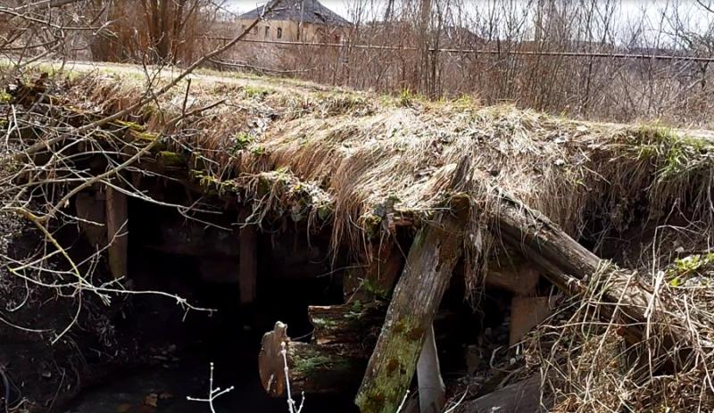 В двух шагах от беды: в Мордовии старый мостик в селе Шейн-Майдан на грани обрушения