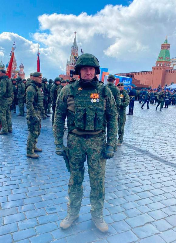 Ярославский энергетик принял участие в Параде Победы в Москве