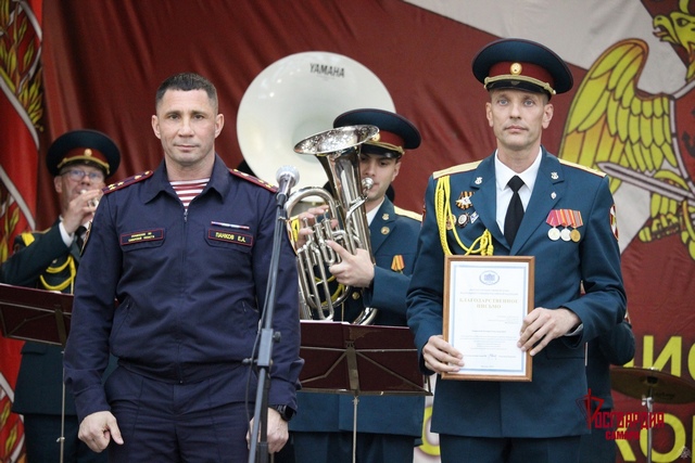 Торжественное собрание, посвященное Дню Победы, состоялось в Управлении Росгвардии по Самарской области