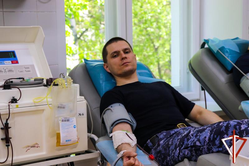 Росгвардейцы пополнили банк донорской крови в Йошкар-Оле