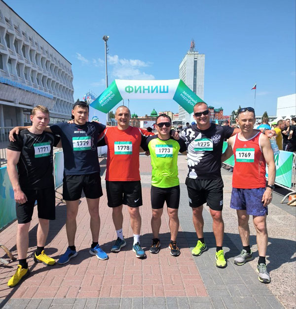 Ульяновские росгвардейцы пробежали в благотворительном забеге «Зеленый марафон»