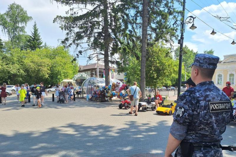 В Томской области Росгвардия обеспечила безопасность проведения мусульманского праздника Курбан-байрам и детского фестиваля «Алиса и друзья»