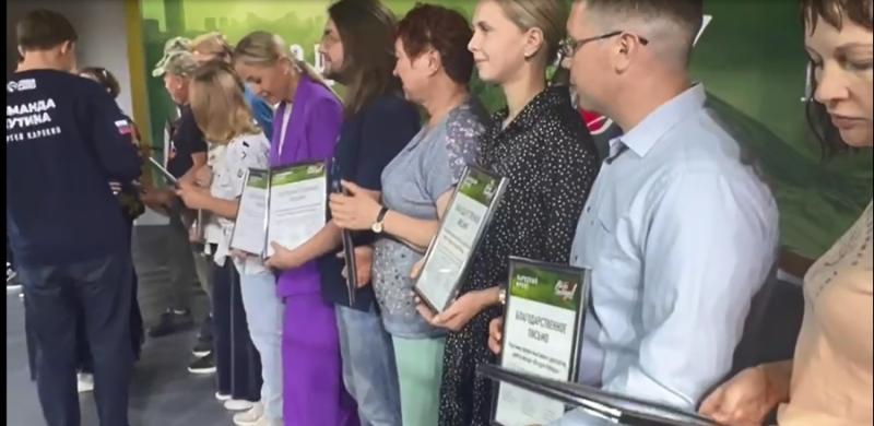 Участников проекта «Всё для Победы» из Мордовии наградили Благодарственными письмами